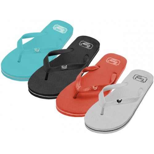 rubber flip flops womens